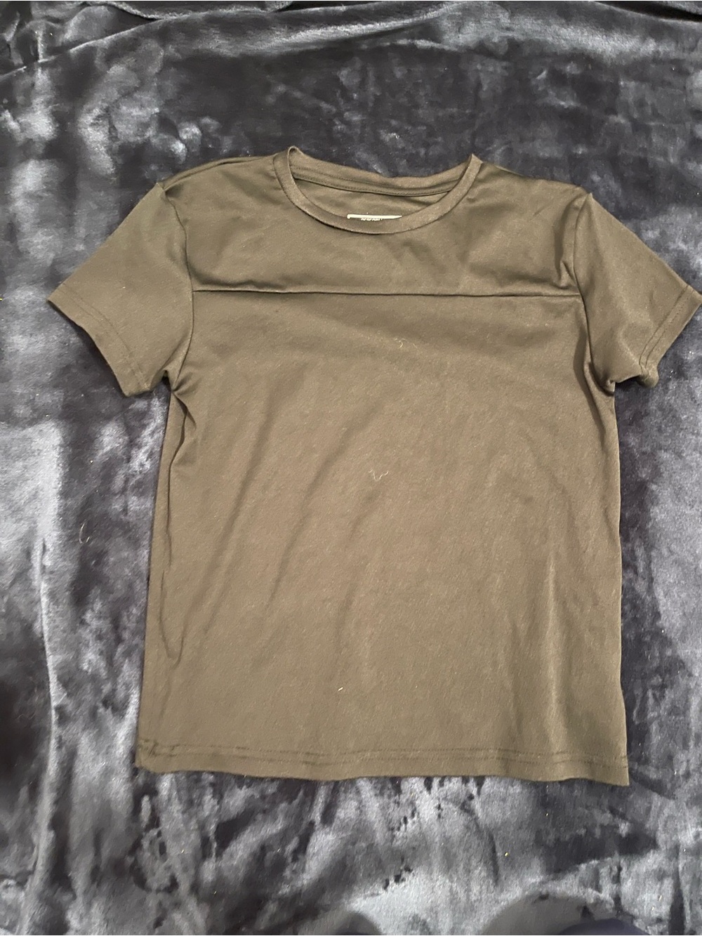 Kids Short-Sleeve Crew Tee in Olive